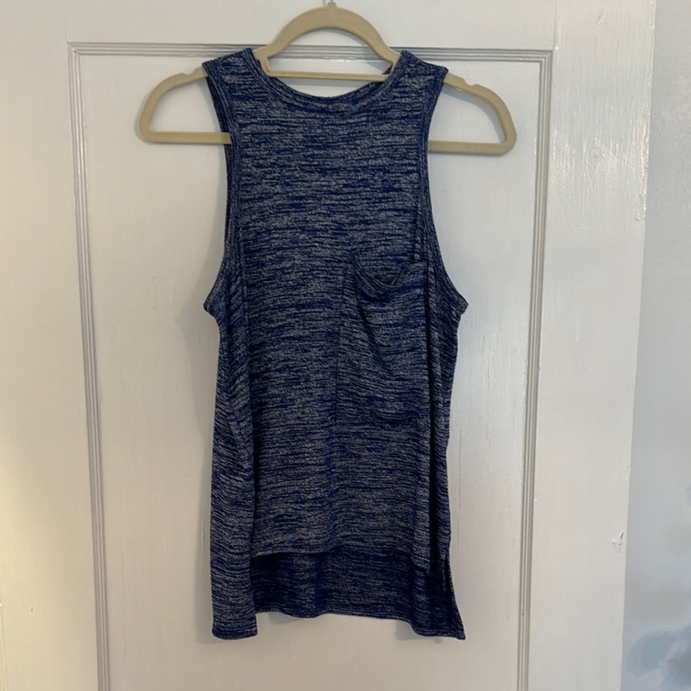 Rag & Bone / Jean - size small - blue knit top